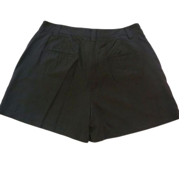 Dissh Short Amelia Black Tencel Blend Shorts US 12 - Picture 6 of 8